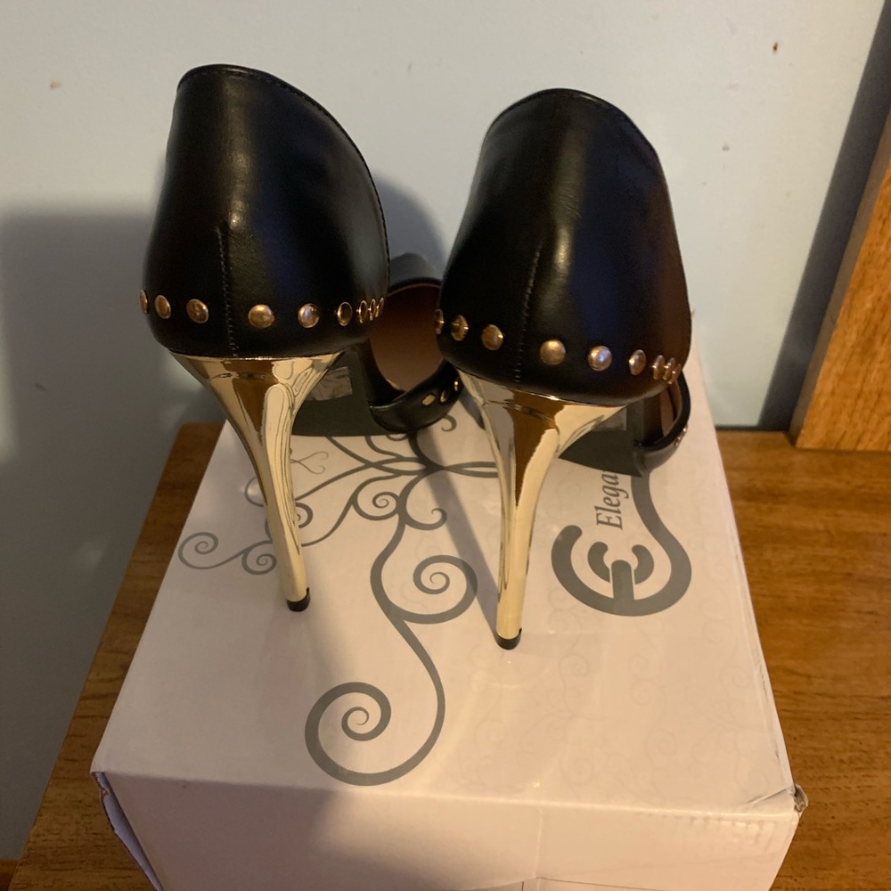 Women’s classic pointed toe pumps high heel. - Picture 3 of 4